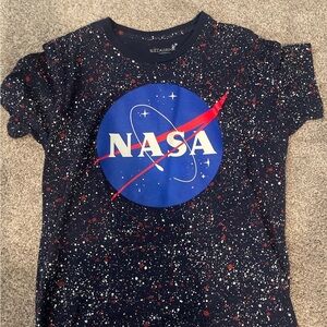 Buzz aldrin NASA paint splatter shirt XL